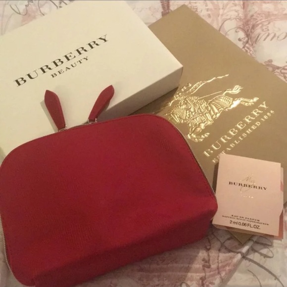 🆕💕Burberry Pouch/ Make Up Bag Set - Picture 4 of 8